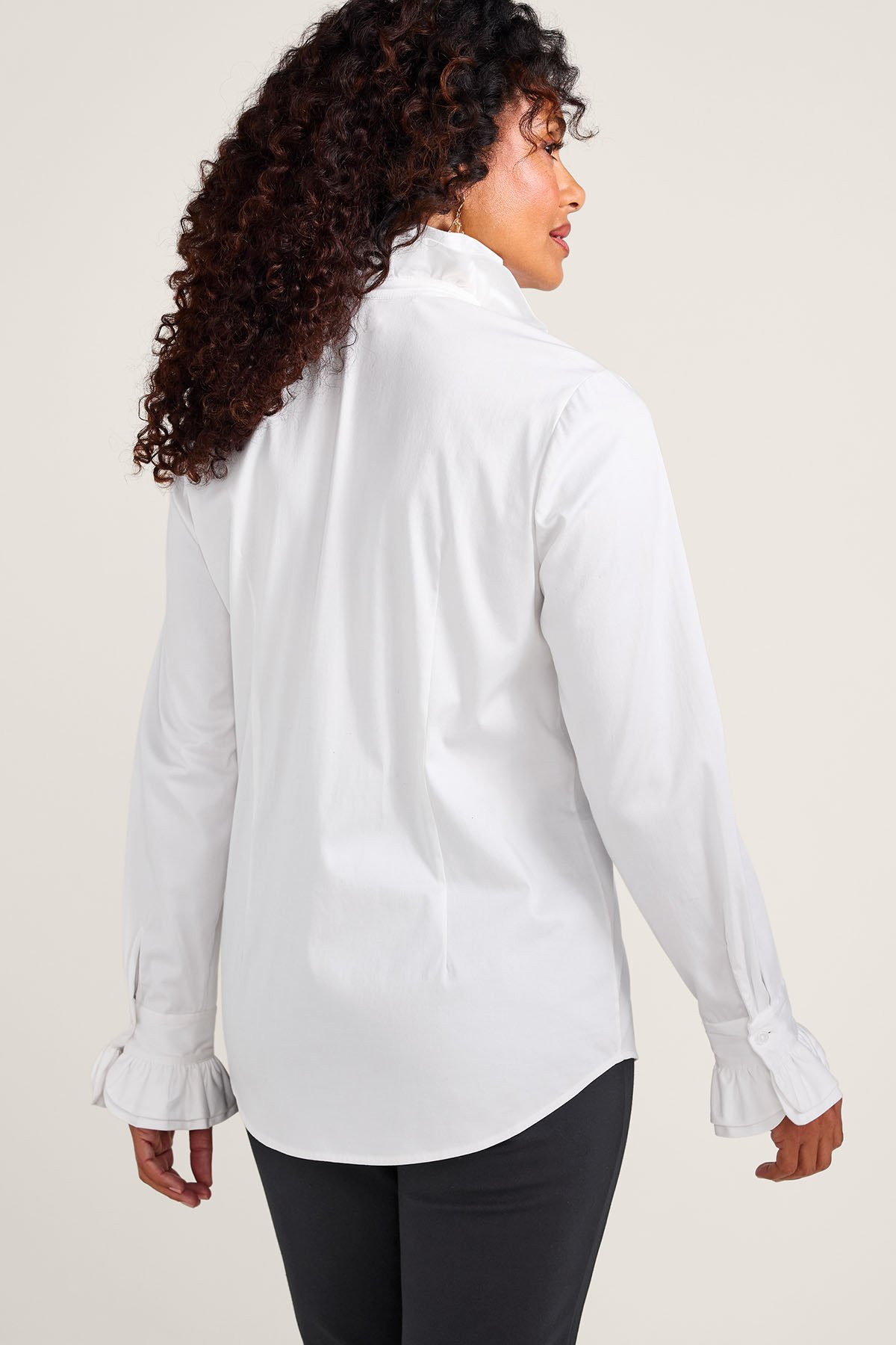 Boleyn Ruffle Trim Shirt - thumbnail 4