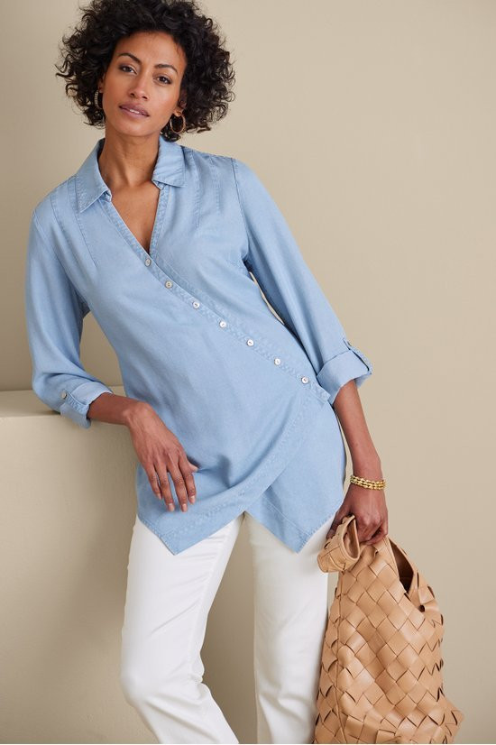 Washed TENCEL™ Tunic - thumbnail 6
