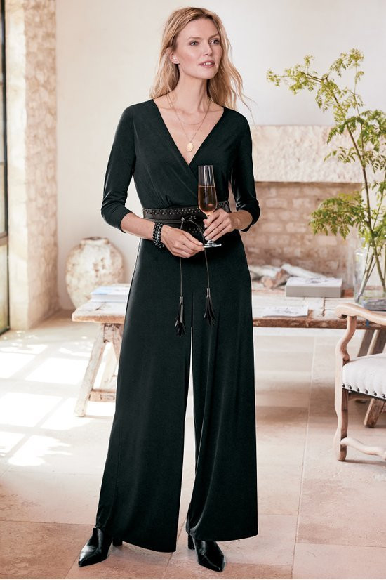 Penelope 3/4 Sleeve Jumpsuit - thumbnail 5