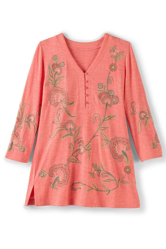 Kaleen Embroidered Tunic - thumbnail 2