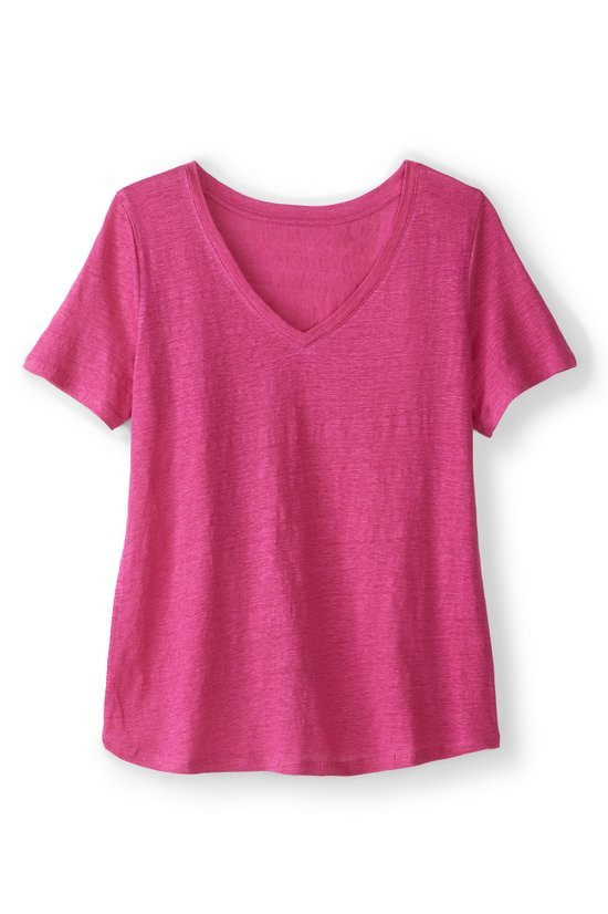 Aubrey Linen Slub Tee - thumbnail 6