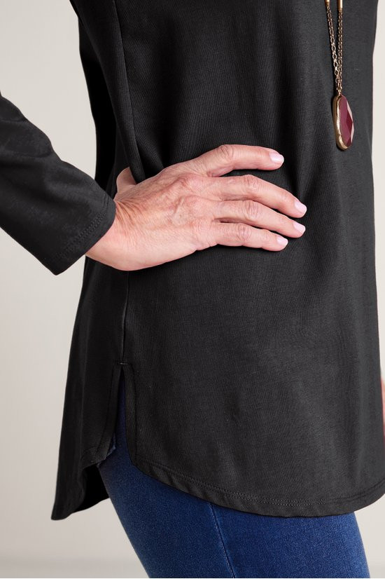 Pima Isabel Long Sleeve Tunic - thumbnail 4