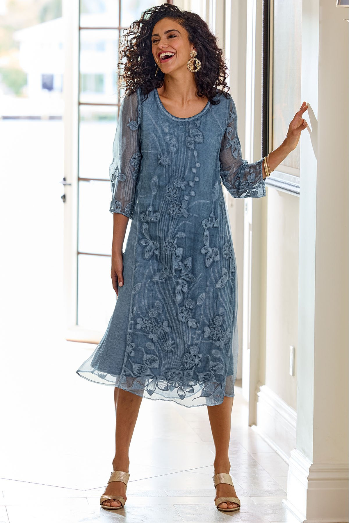 Starling Silk Dress - thumbnail 7
