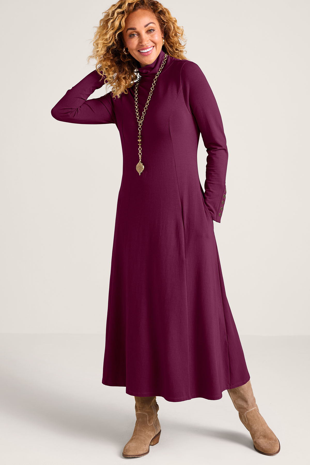 Jackie Knit Midi Dress - thumbnail 7