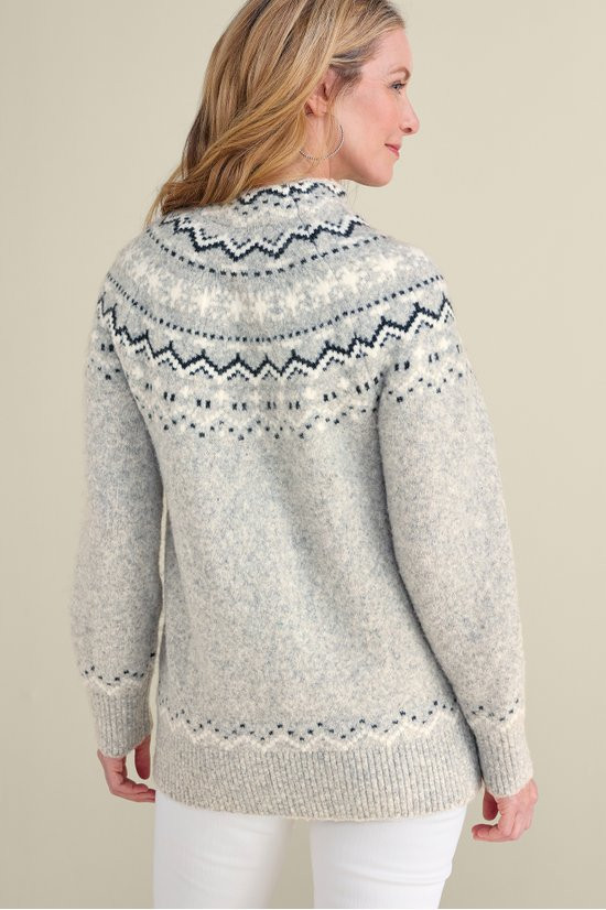 Sascha Fair Isle Sweater - thumbnail 4