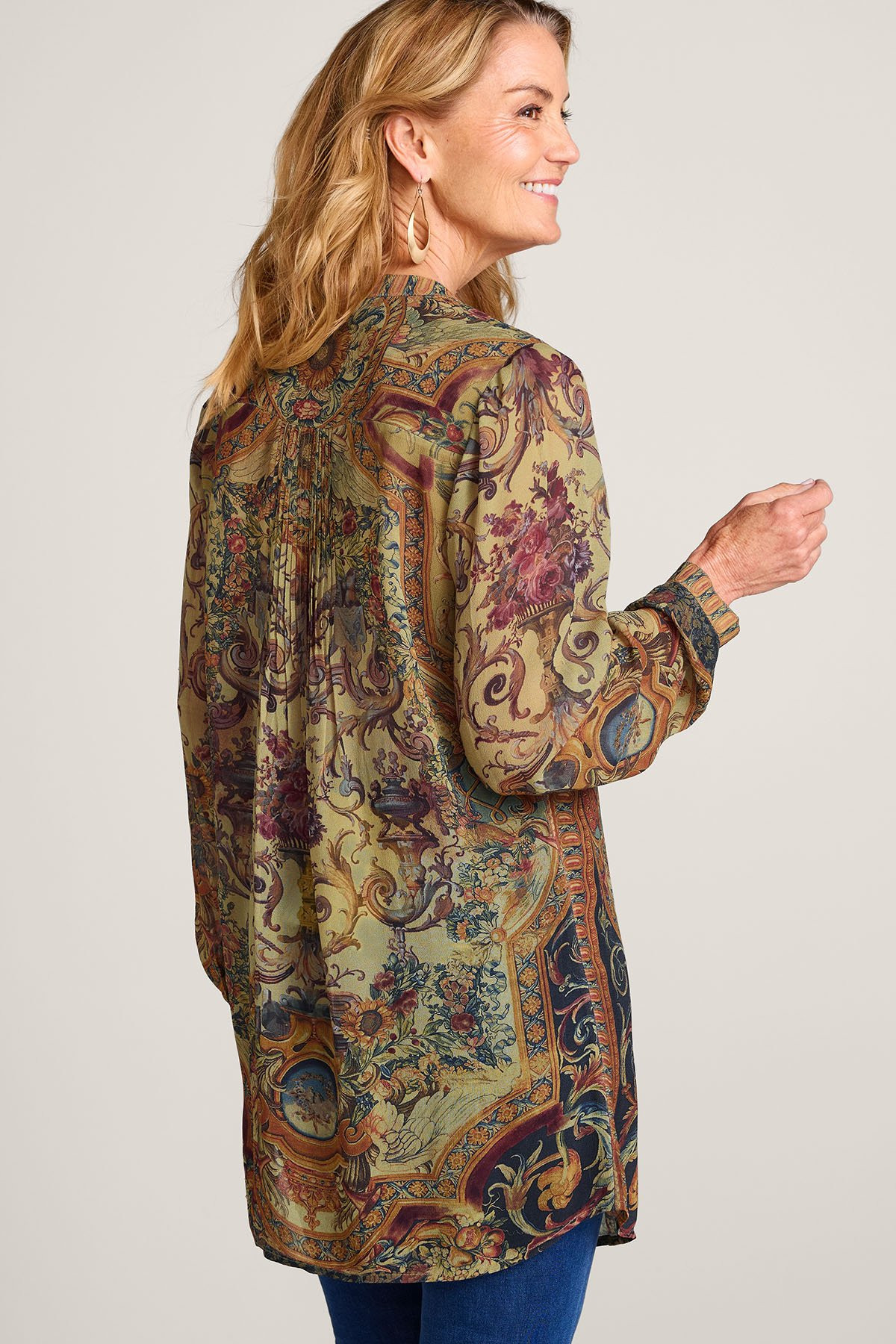 Makara Vintage Print Tunic And Tank - thumbnail 4