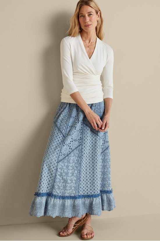 Porfiria Embellished Skirt