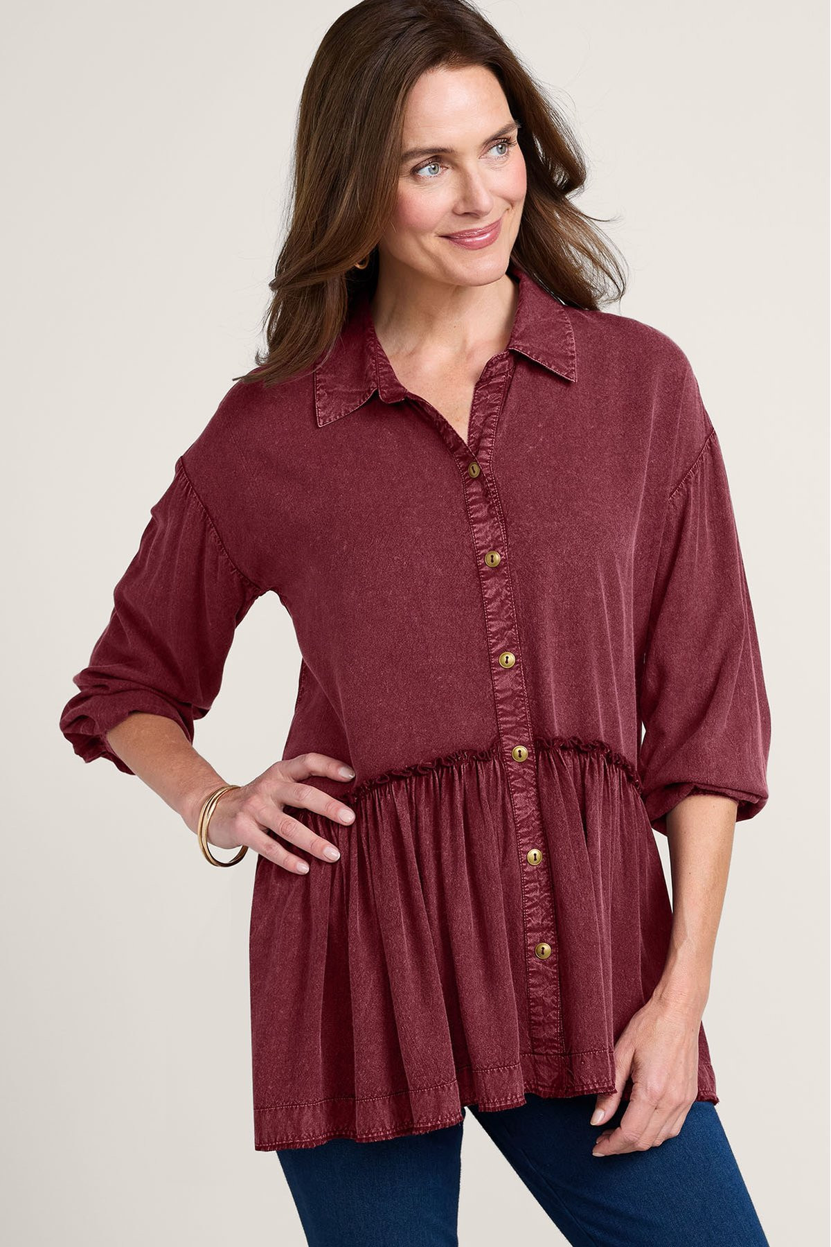 Folklore Long Sleeve Big Shirt