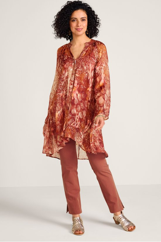 Geneva Silk Convertible Shirt & Cami - thumbnail 2