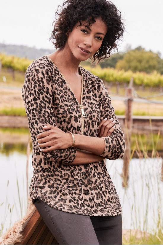 Valentina Zip Sweater - thumbnail 5