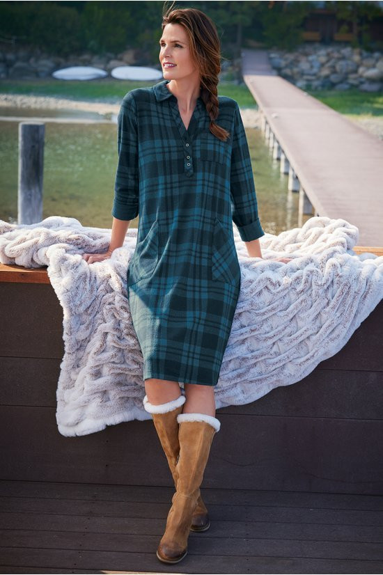 Paramount Plaid Dress