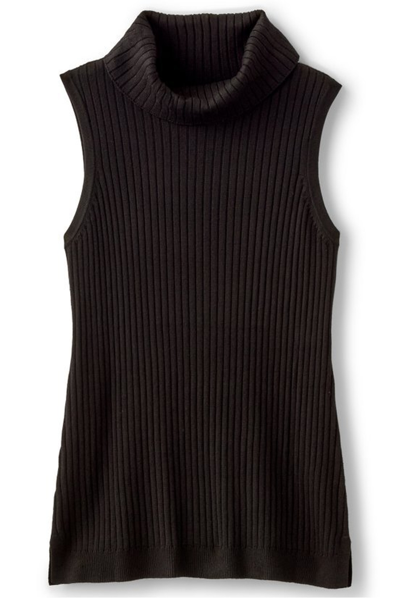 Soft Essential™ Ribbed Turtleneck Tank