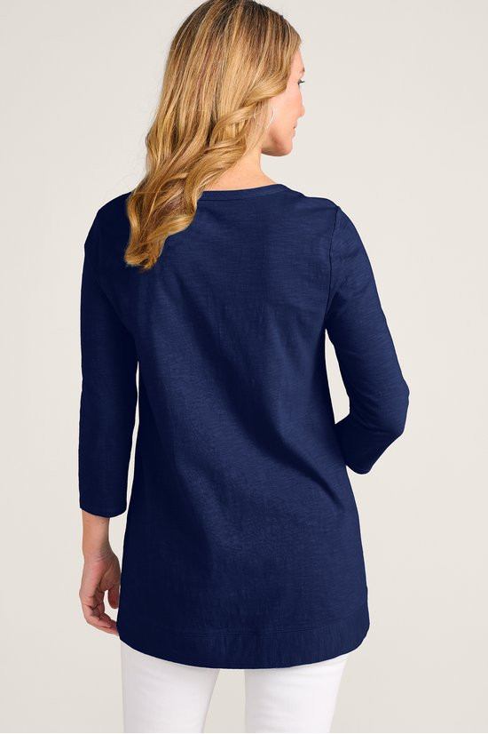 Waldport 3/4 Sleeve Top