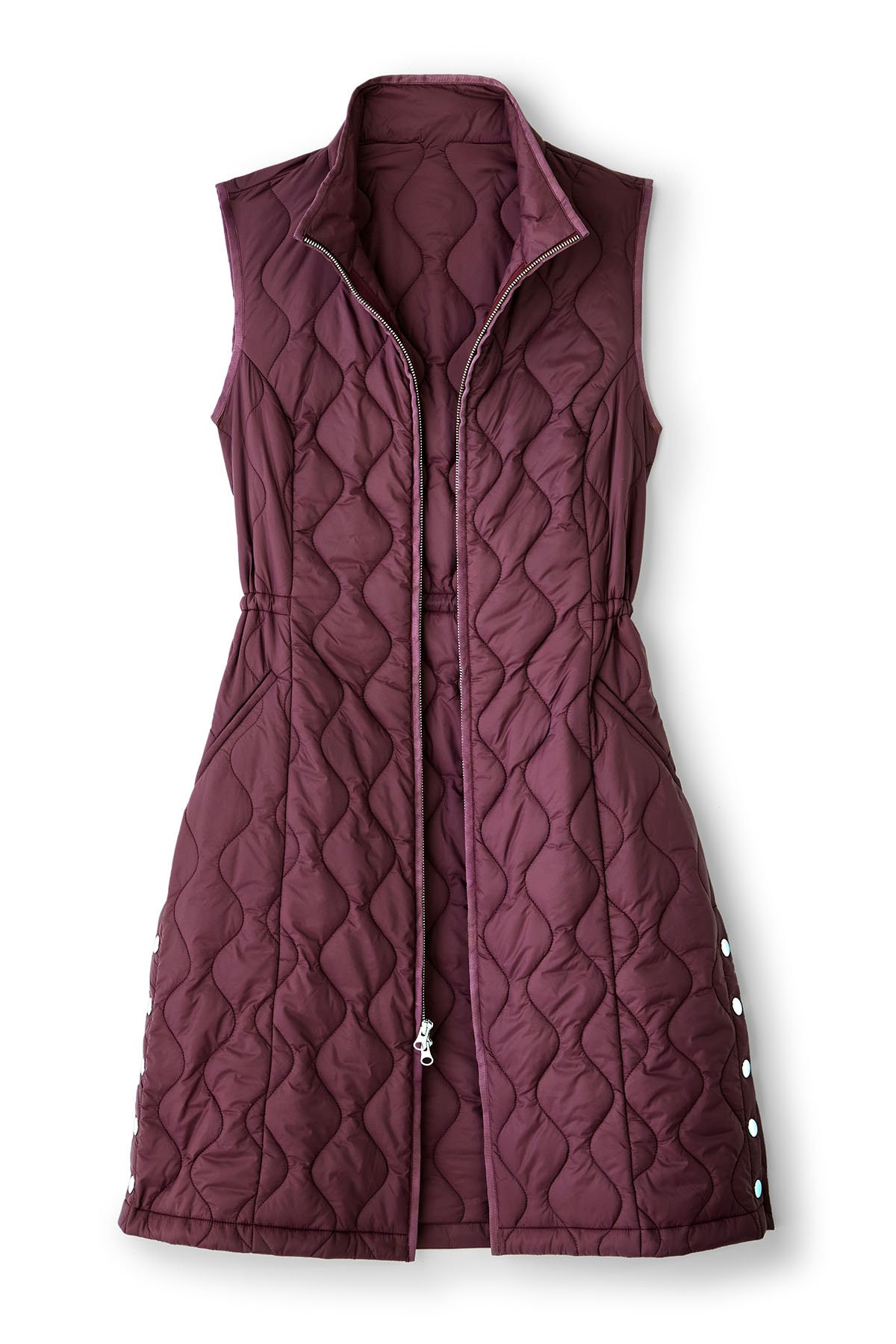 Daybreaker Lightweight Long Quilted Vest