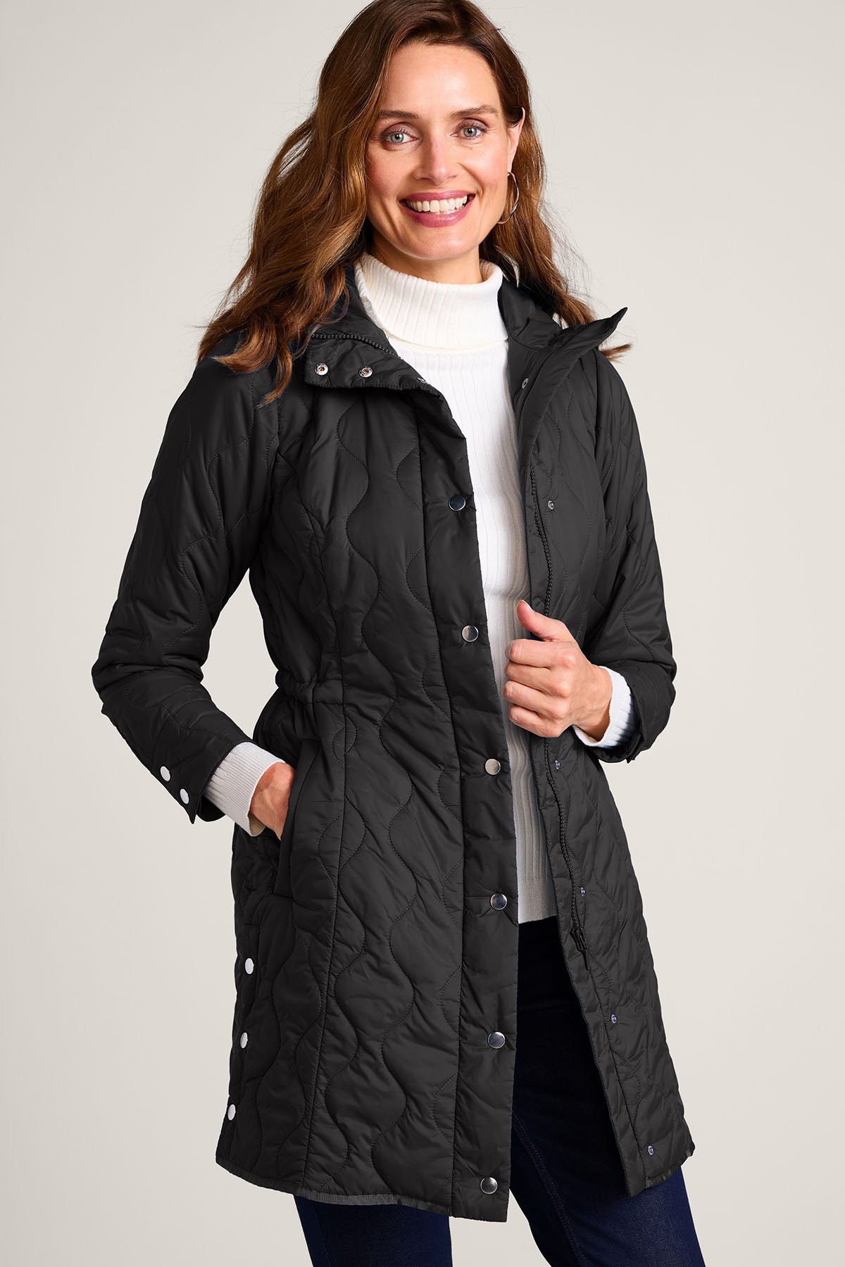 Daybreaker Lightweight Quilted Coat