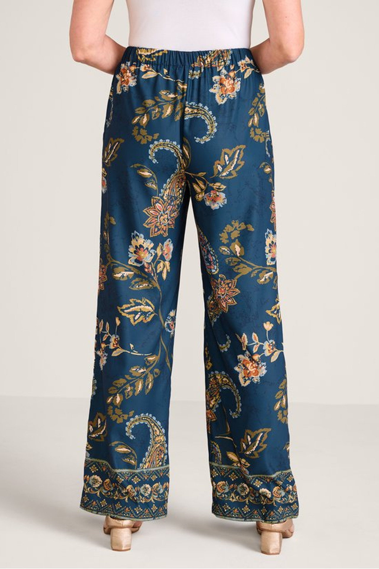パンツ SOSNOVSKA FLORAL WRAP FRONTO PANTS パンツ SOSNOVSKA FLORAL WRAP FRONTO PANTS Women's Wrap Pants