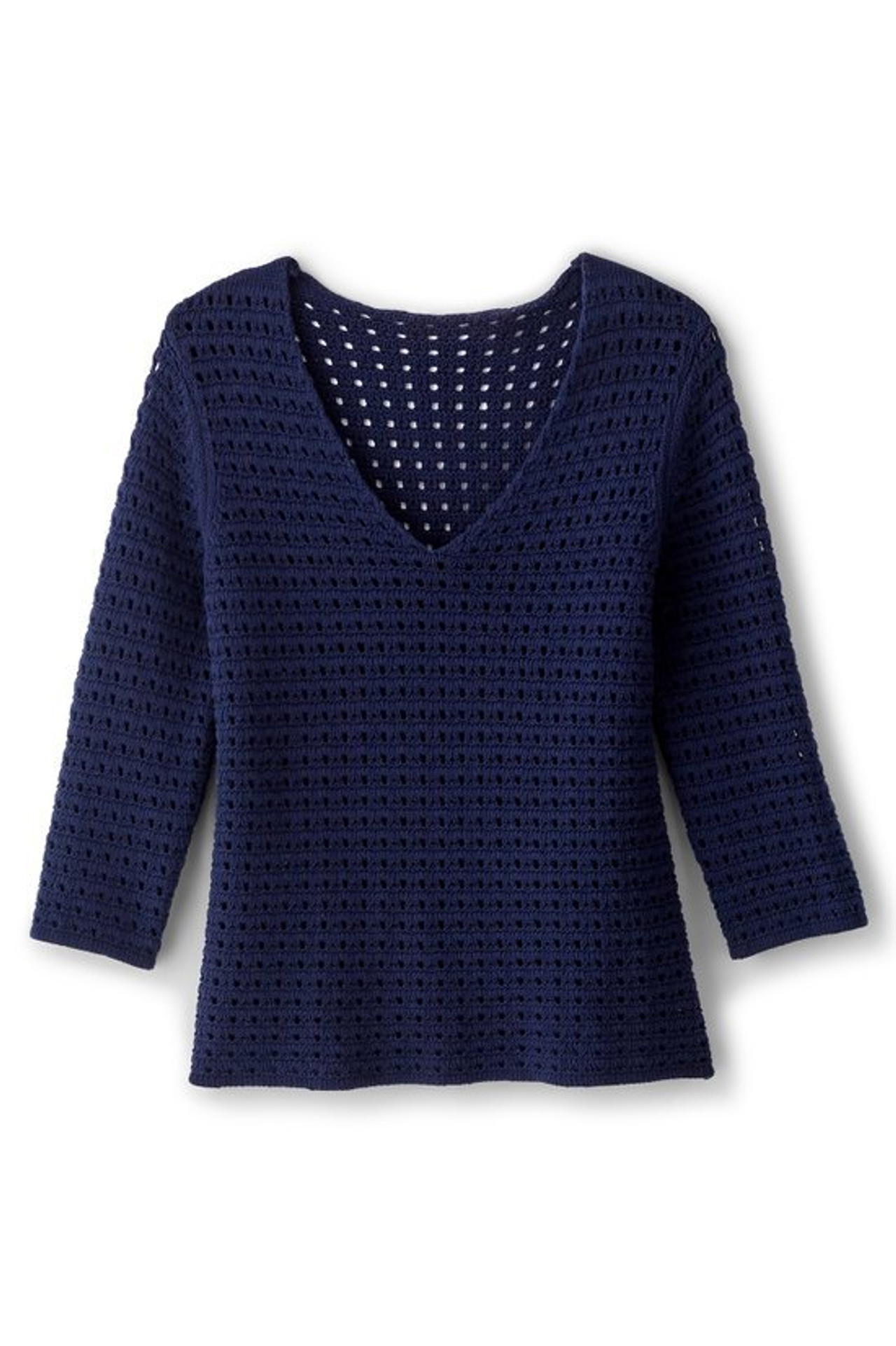 Bluelea ブルレア　 Hem tulledocking pullover 1200W-4054-TRoyHthr-6-