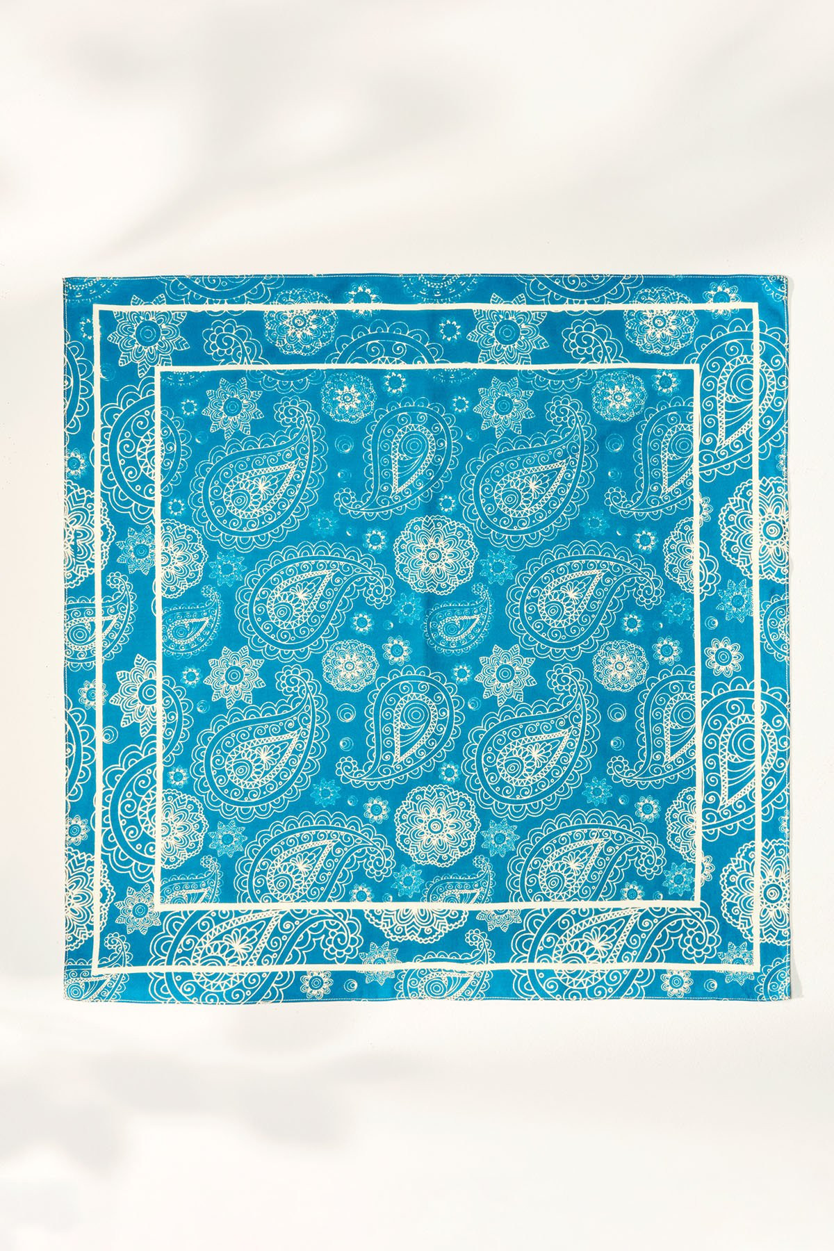 Penny Paisley Square Bandana Scarf