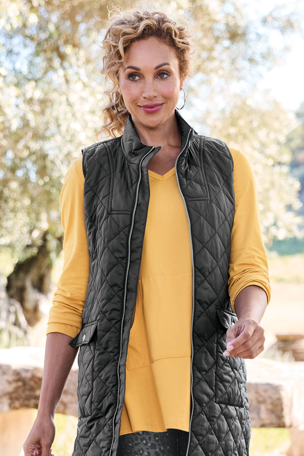 Everyday Knit Hooded Pocket Tunic