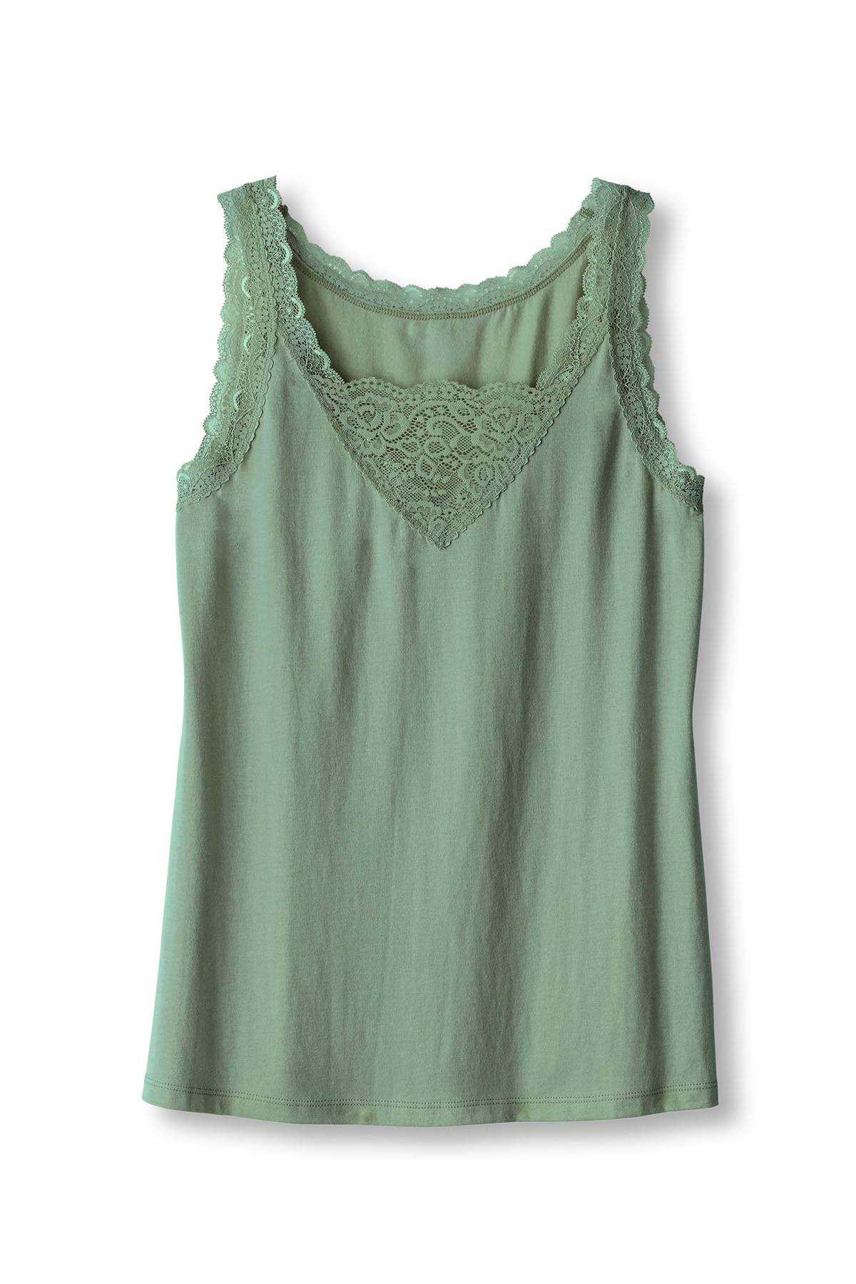 Undercover Lace Trim Knit Cami - thumbnail 2