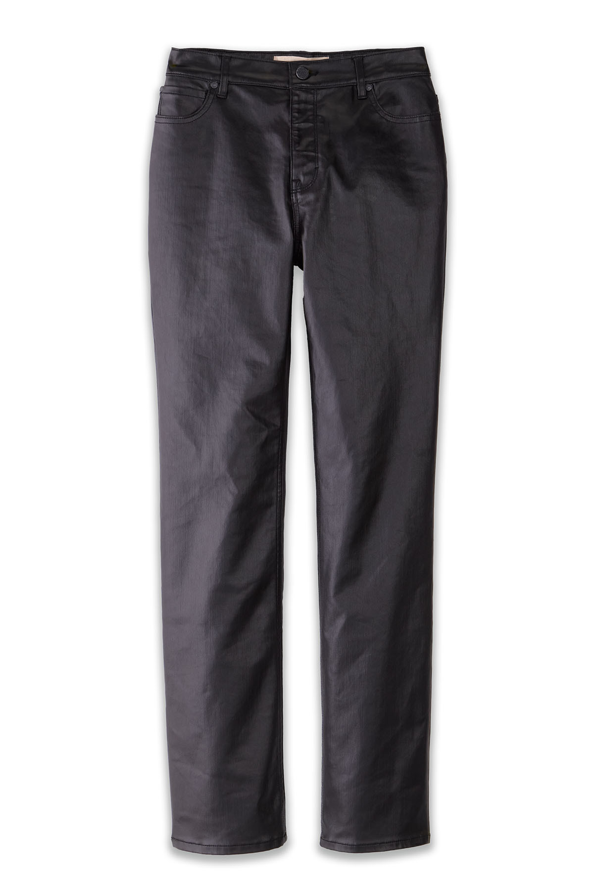 Mica Coated Straight Leg Jeans - thumbnail 2