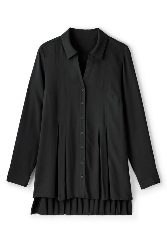 Kendall Pleated Big Shirt - thumbnail 3