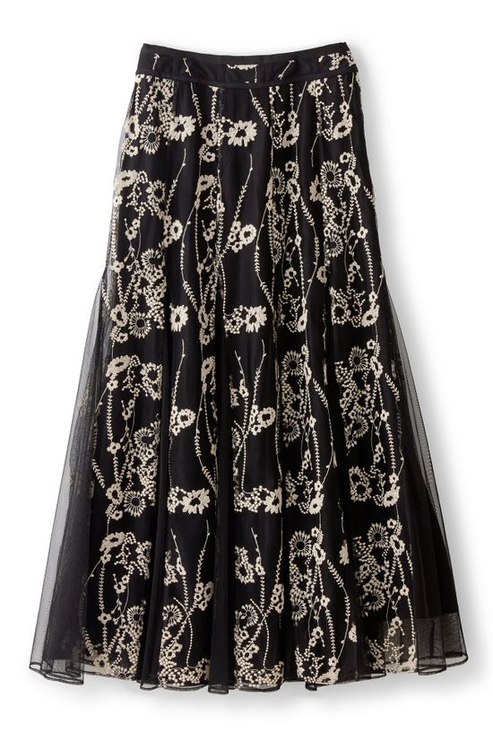 Leatrice Embroidered Maxi Skirt - thumbnail 2