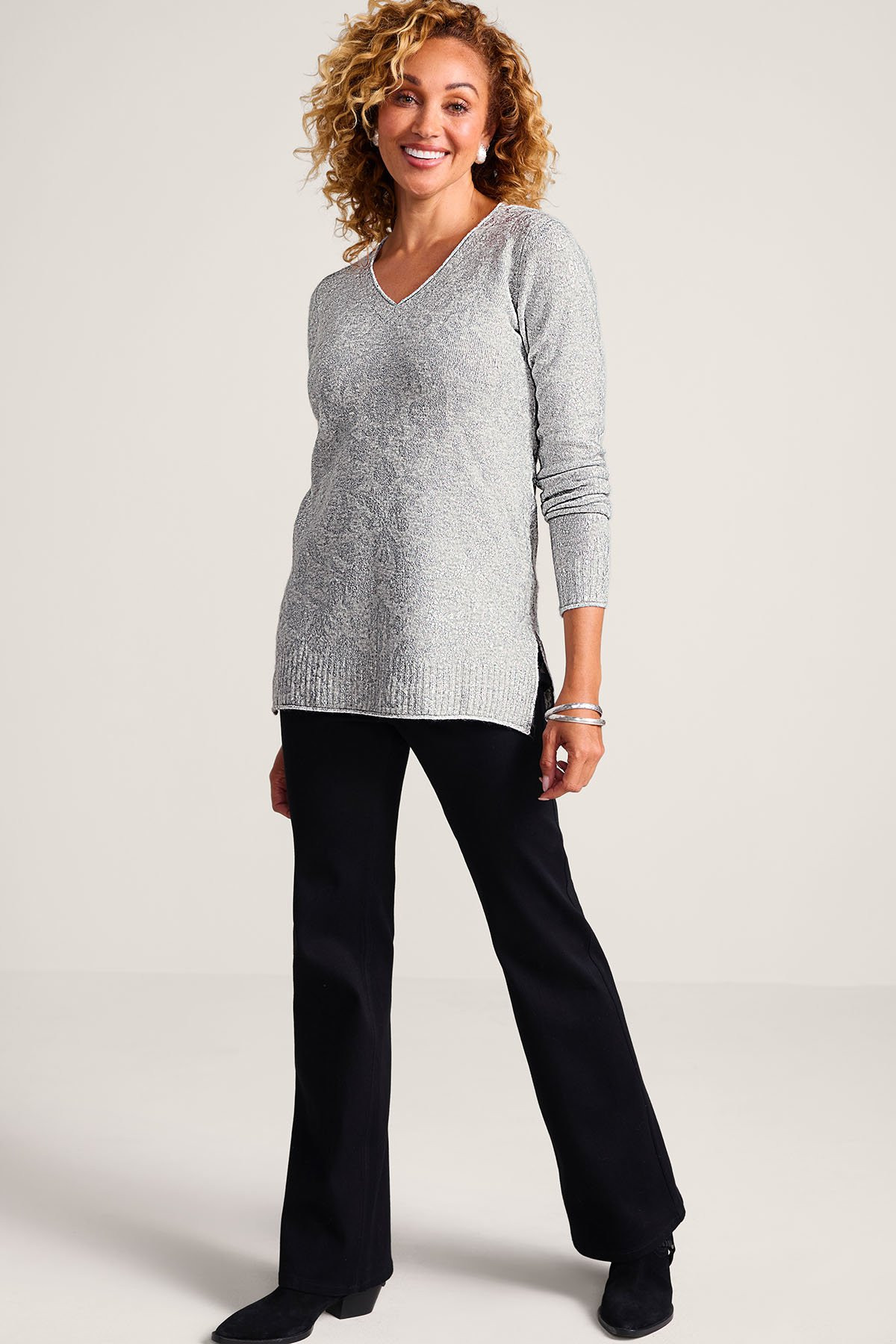 Aurelia Foil Sweater - thumbnail 4