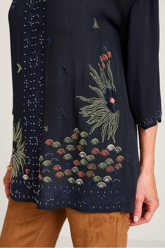 Mystic Meadow 3/4 Sleeve Top - thumbnail 6
