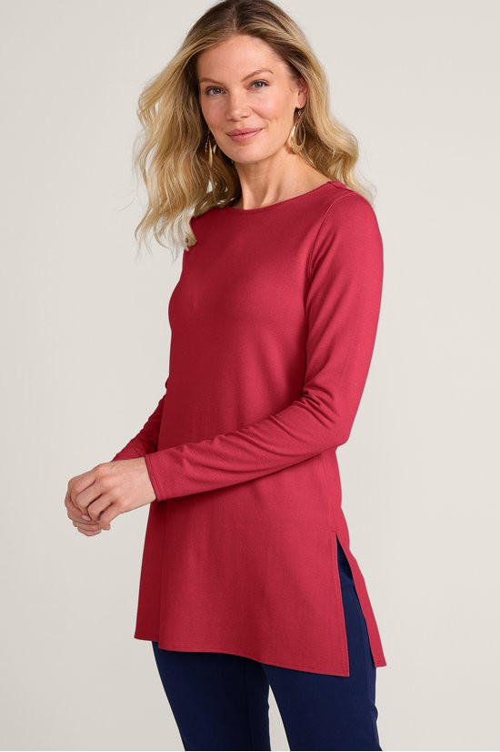 Addison Knit Crepe Tunic - thumbnail 7