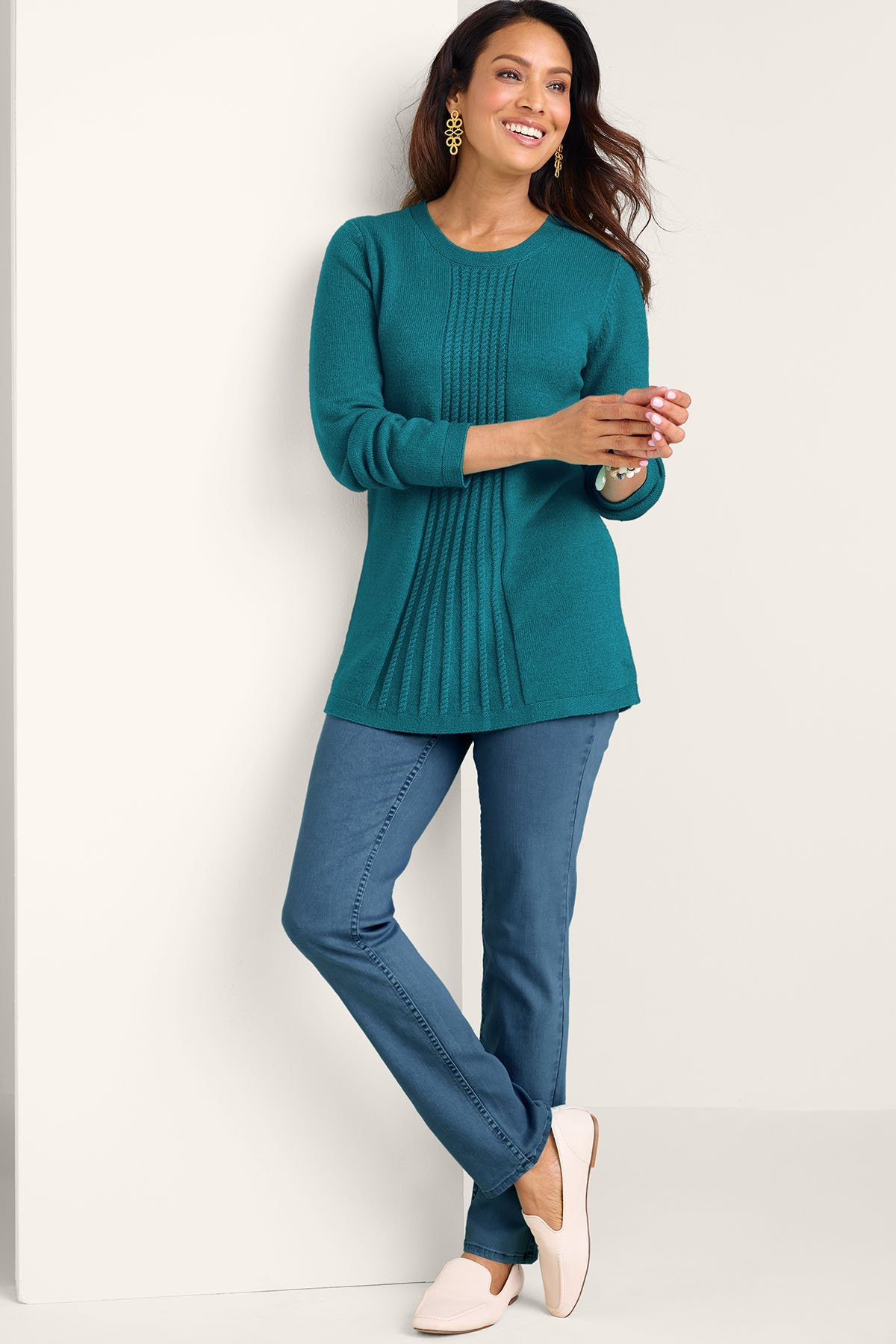 Priscilla Pullover Tunic Sweater - thumbnail 8