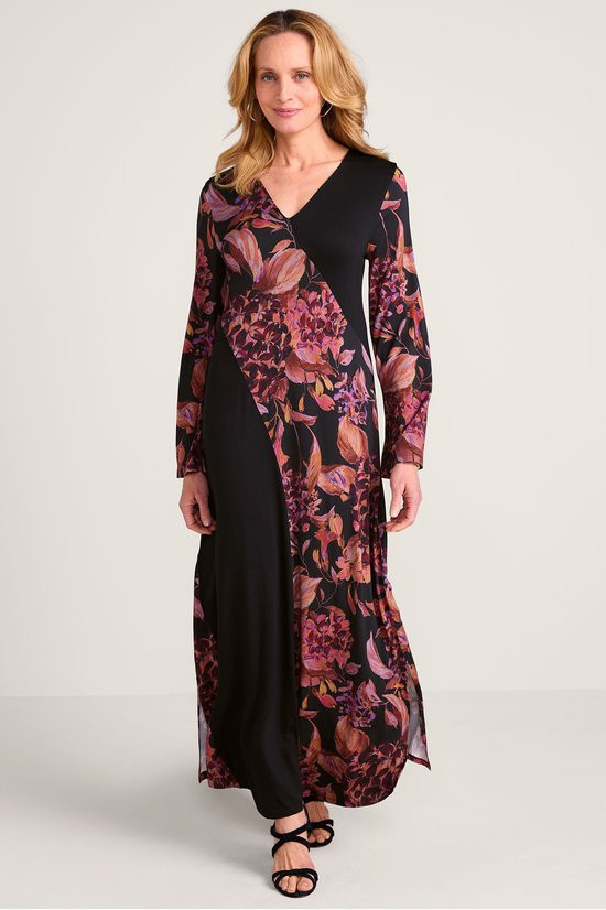 Sonata Bracelet Sleeve Knit Maxi Dress