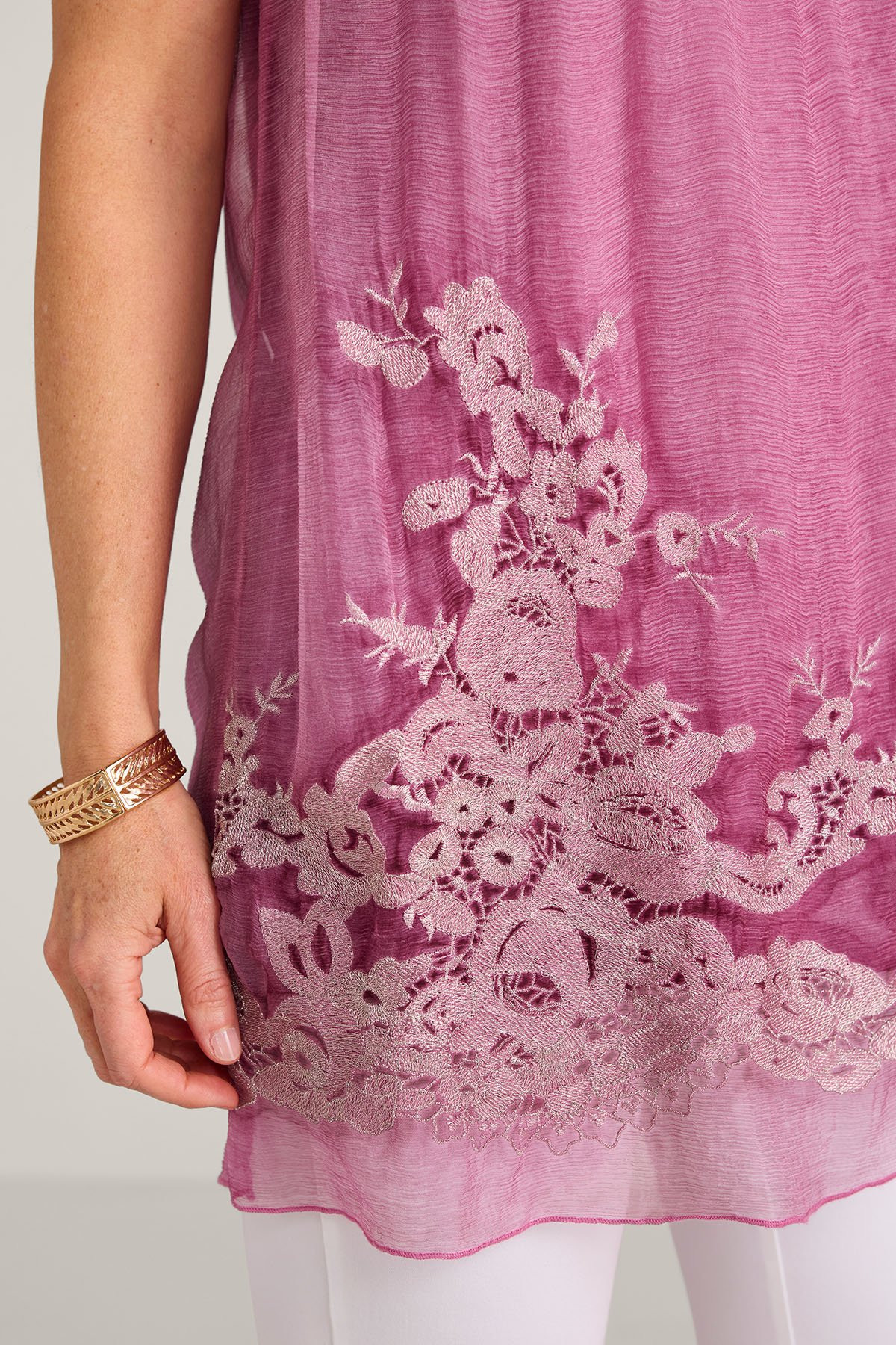 Silk Sophia Tunic - thumbnail 3