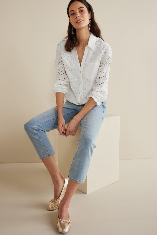 Jovana Eyelet Shirt - thumbnail 5