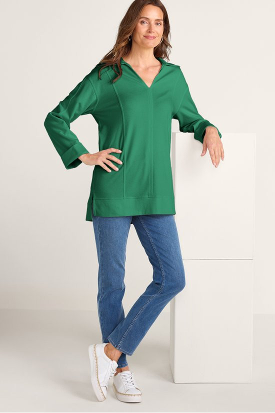 Kalindi French Terry Tunic - thumbnail 2