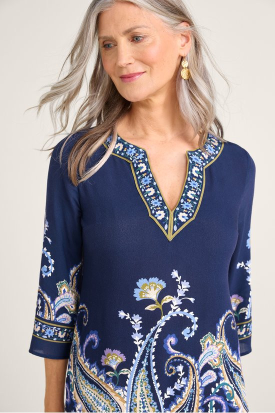 Elma 3/4 Sleeve Tunic - thumbnail 5
