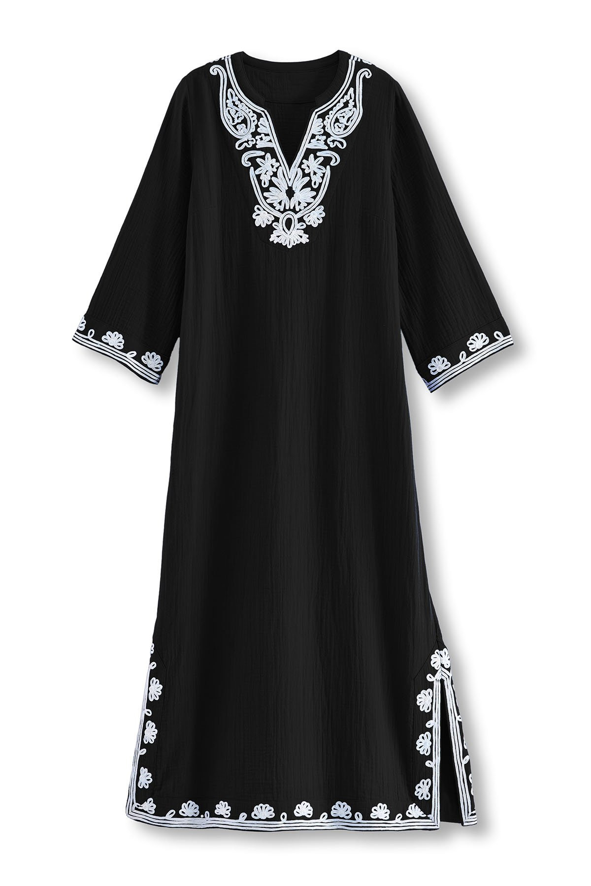 Binta Gauze Caftan - thumbnail 2