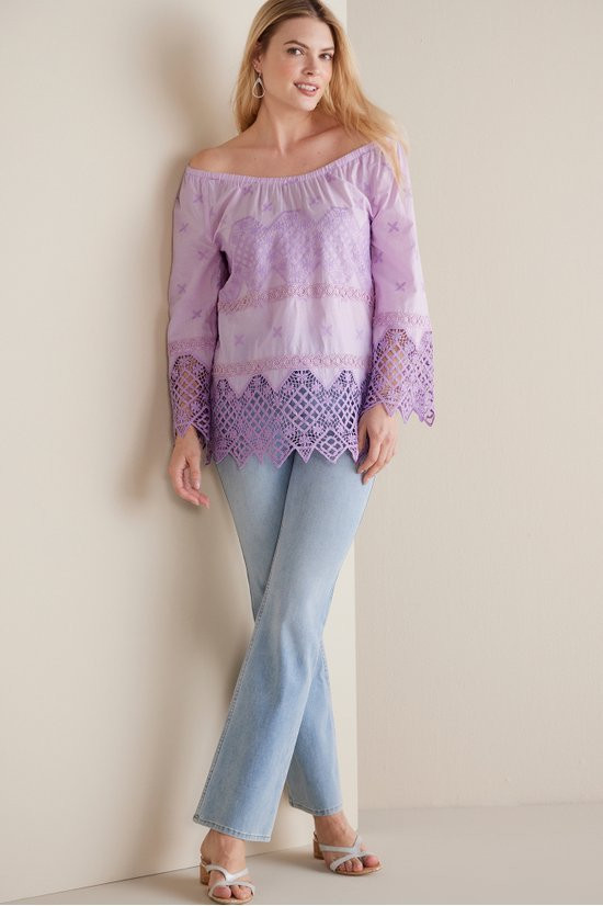 Pilar Off The Shoulder Top - thumbnail 2