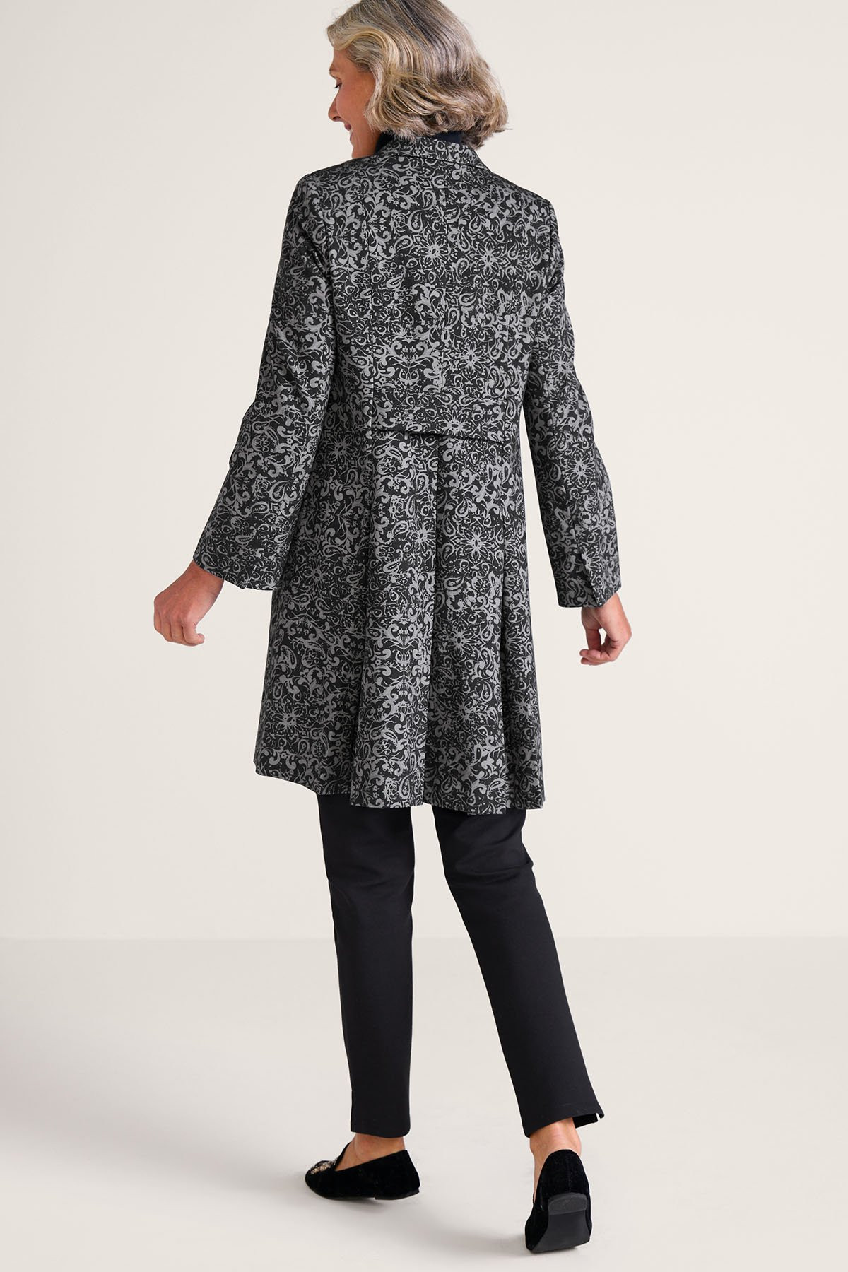 Ovation Mid Length Ponte Theater Coat - thumbnail 3