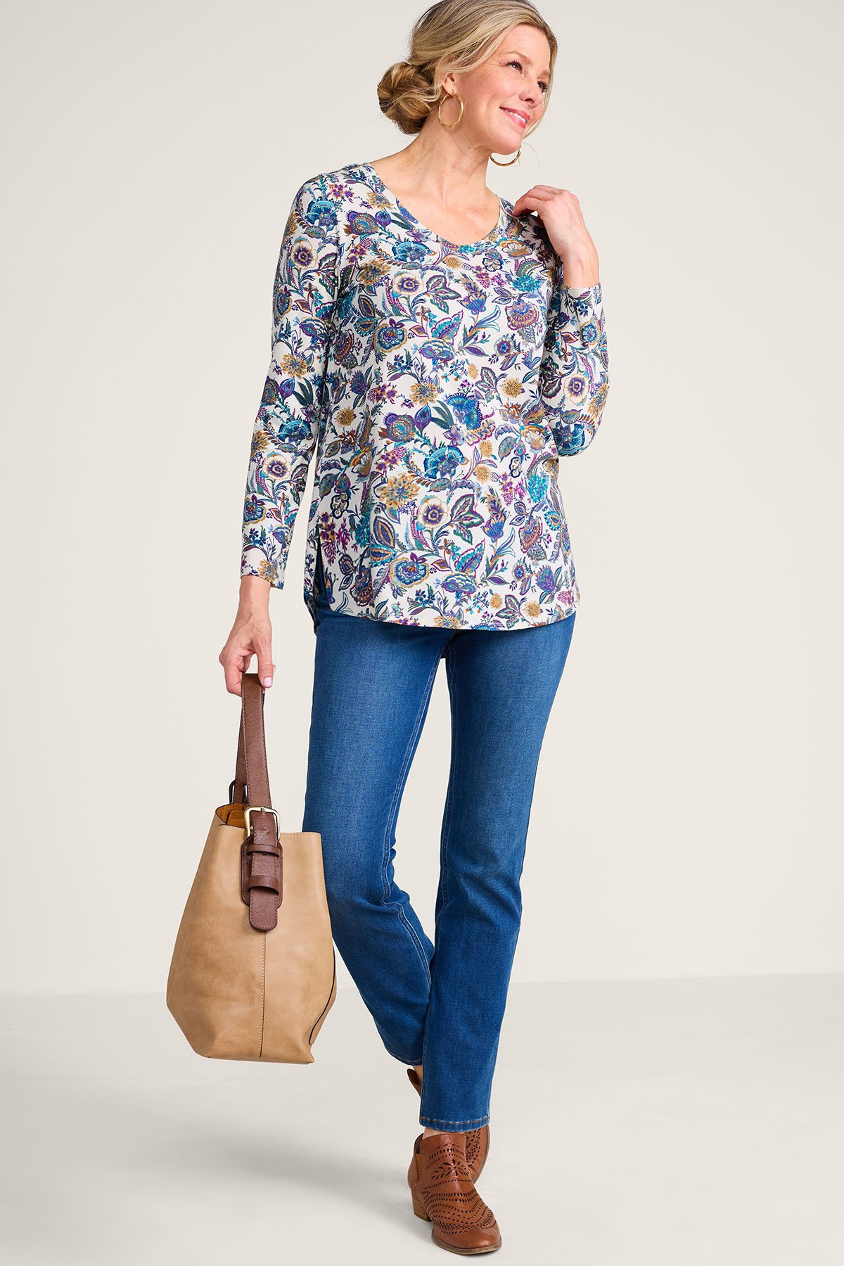 Pima Isabel Wildwood LS Tunic - thumbnail 3