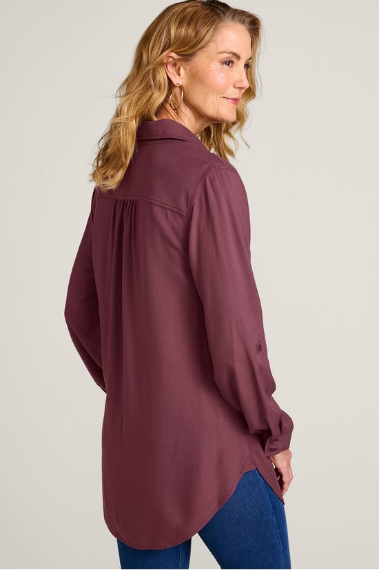 Iconic Long Sleeve Twill Big Shirt - thumbnail 3