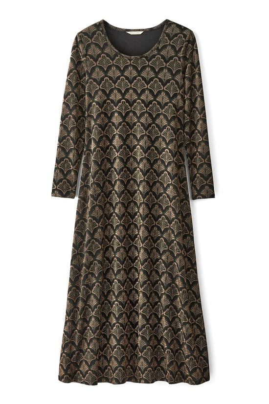 Reverie Jacquard Knit Maxi Dress