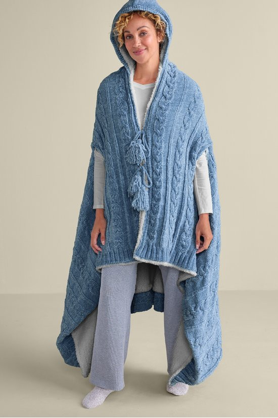 Chenille Sherpa Wearable Throw - thumbnail 10