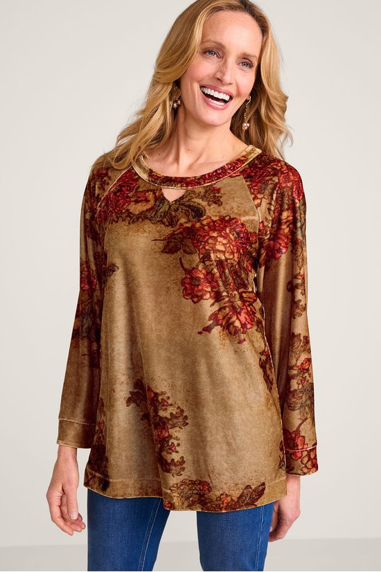 Victoria Velvet Top