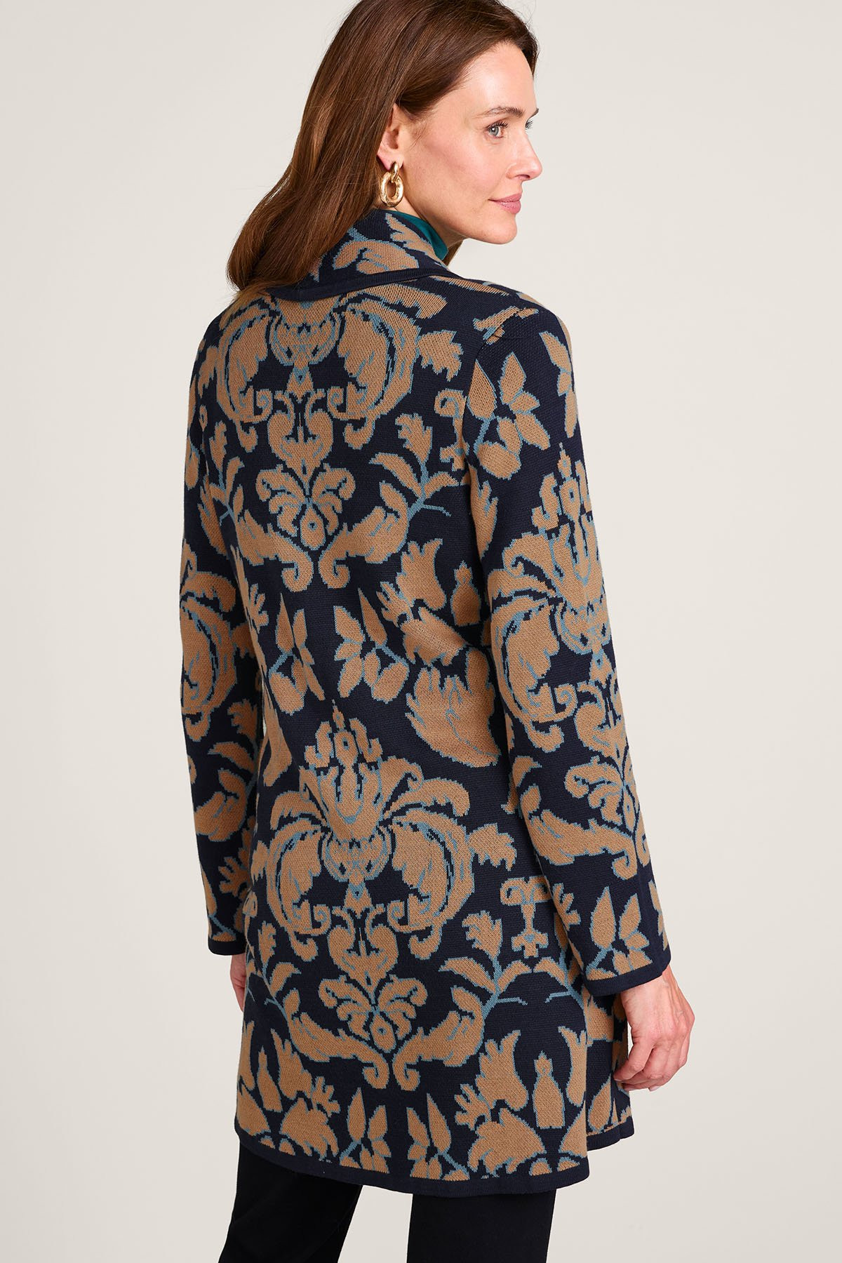 D'Orsay Long Cardigan Sweater - thumbnail 4