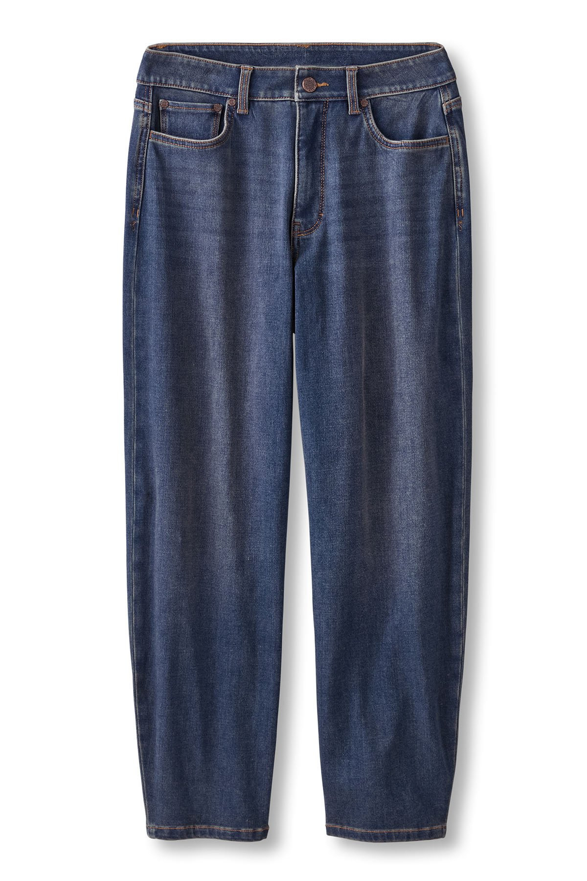Ultimate Denim Barrel Leg Ankle Jeans - thumbnail 2