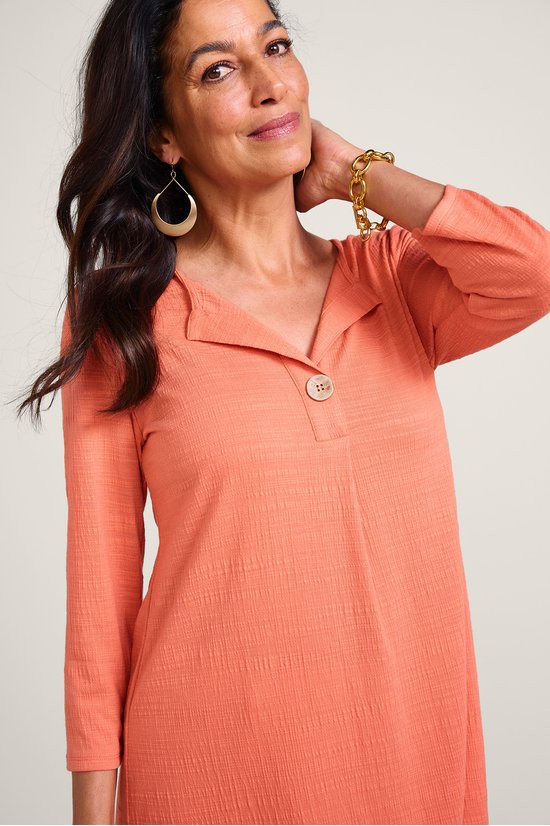 Nyla Knit Gauze Tunic - thumbnail 4