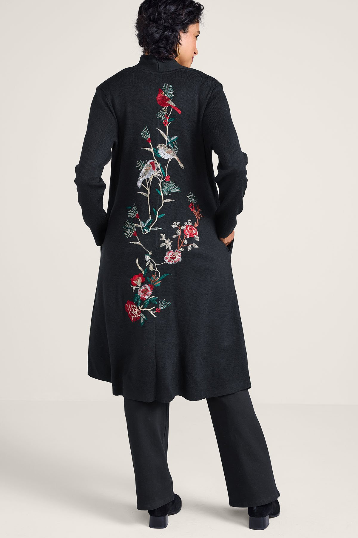 Songbird Long Cardigan Sweater - thumbnail 5