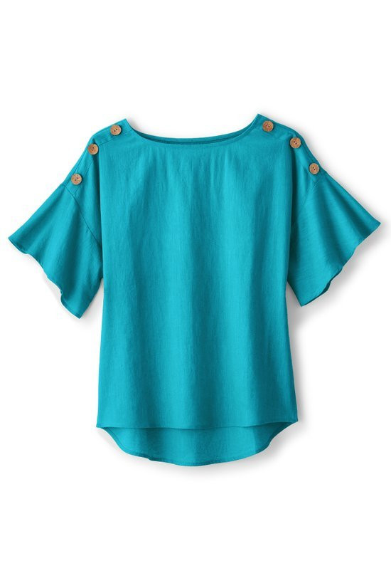 Andrea Linen Blend Pullover - thumbnail 3