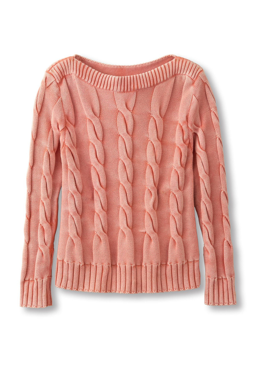 Lofty Cable Boatneck Swtr - image 3
